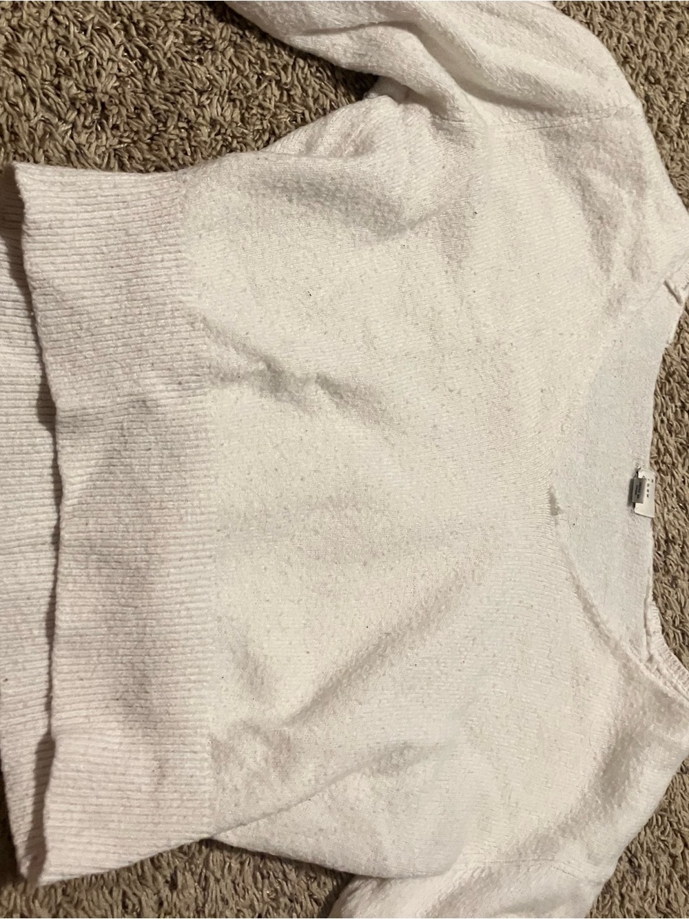 a new day White Off-the-Shoulder Sweater